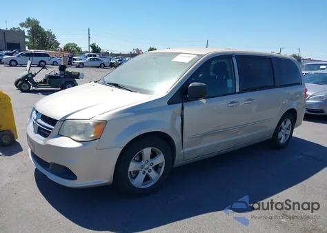2013 Dodge Grand Caravan Se z USA, uszkodzony, nr VIN 2C4RDGBG9DR532423